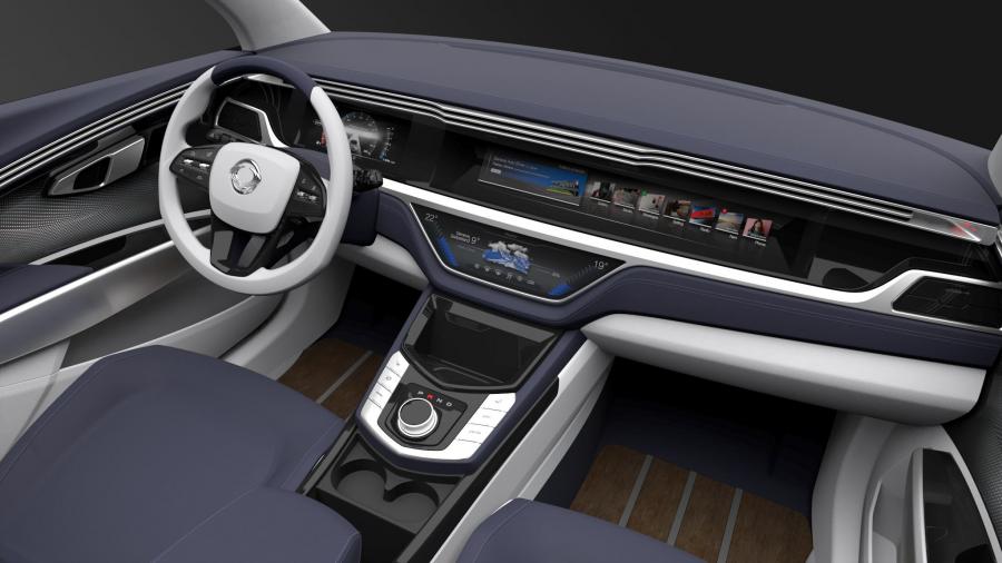  SsangYong SIV-2 Concept 2016 года  (фото 7 из 9)